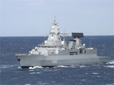 FFG Saschen class guided missile frigate